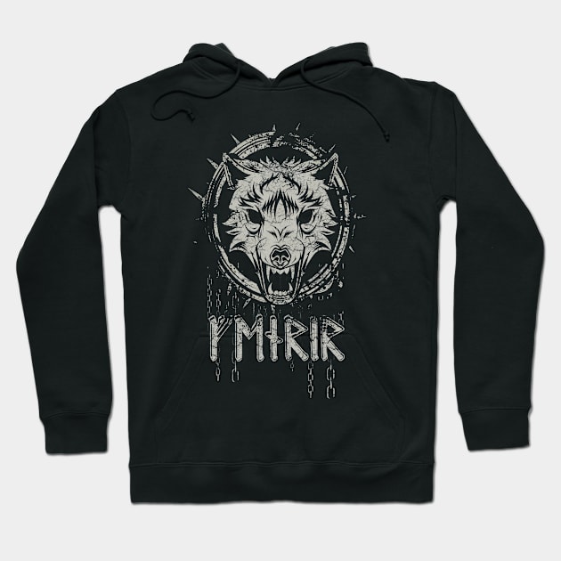 Viking Fenrir Wolf Hoodie by Brothers of the North